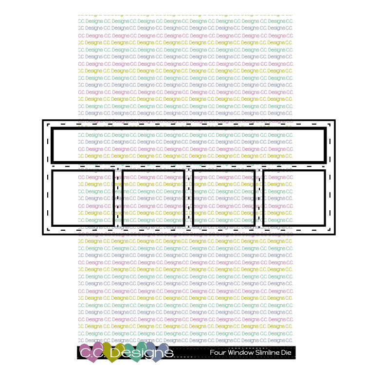 Four Window Slimline - Die