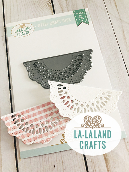 Large Half Doily - Die Large Half Doily - Die