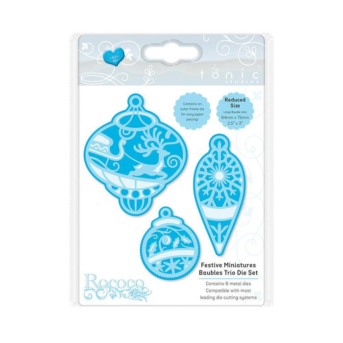 Baubles Trio - Tonic Studios - Rococo Baubles Trio - Tonic Studios - Rococo