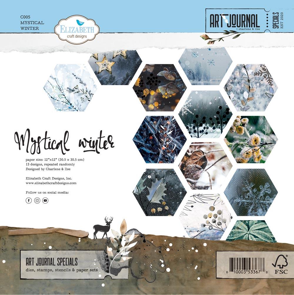 Mystical Winter - Elizabeth Craft Designs - 12"x12"