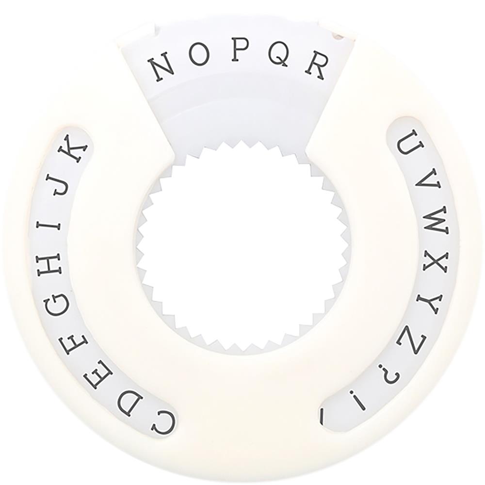 Serif Large - LabelIT Font Wheel - We R Memory Keepers Serif Large - LabelIT Font Wheel - We R Memory Keepers
