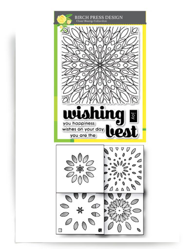 Wishing Mandala incl. Stencilset Wishing Mandala incl. Stencilset