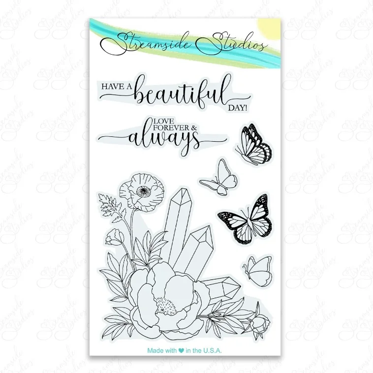 Poppies and Peonies Crystal Cluster Poppies and Peonies Crystal Cluster