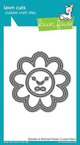 Outside in Stitched Flower - lawn cuts Outside in Stitched Flower - lawn cuts