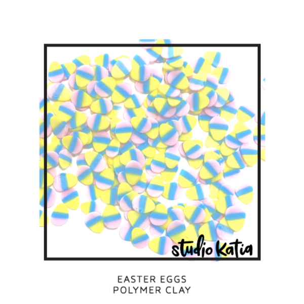 Easter Eggs Polymer Clay - Studio Katia