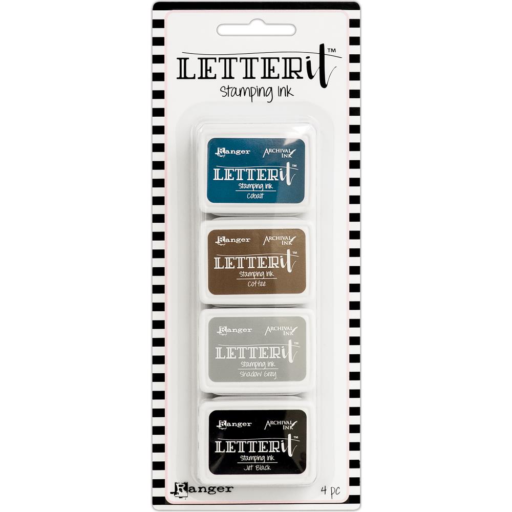 Ranger Letter It Stamping Ink Set # 1