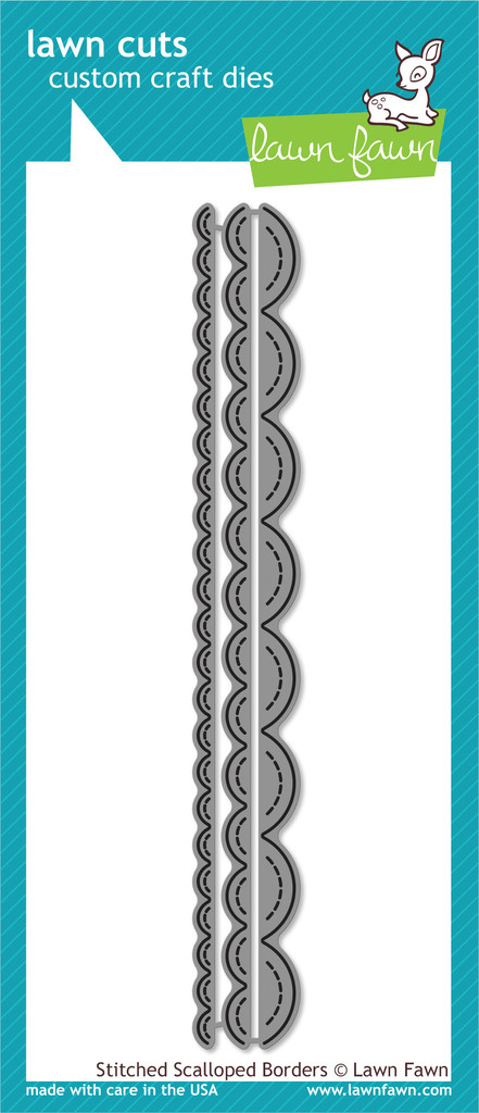Stitched Scalloped Borders - lawn cuts