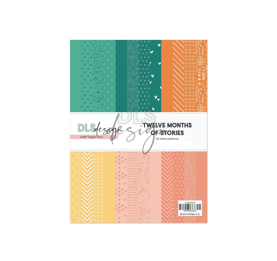 Essentials - Paper Pad 6X8" - Twelve Months Of Stories Essentials - Paper Pad 6X8" - Twelve Months Of Stories