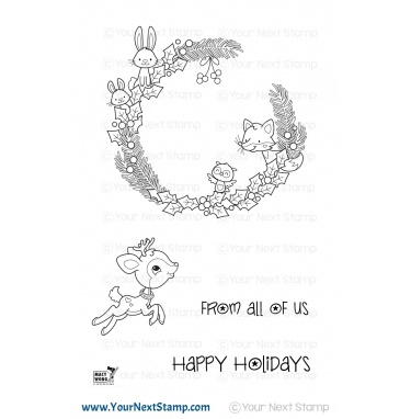 Winter Critters Wreath