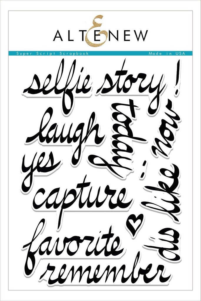 Super Script Scrapbook