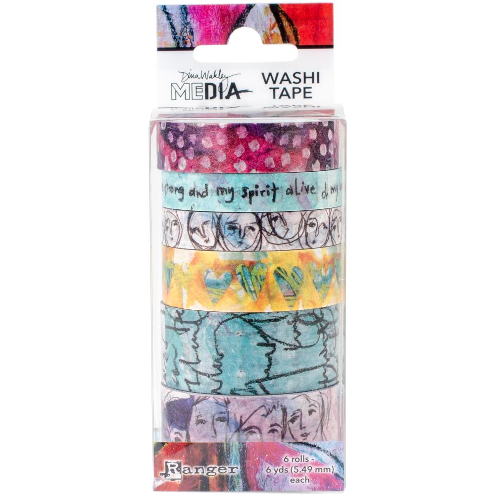 Dina Wakley Media Washi Tape - #1