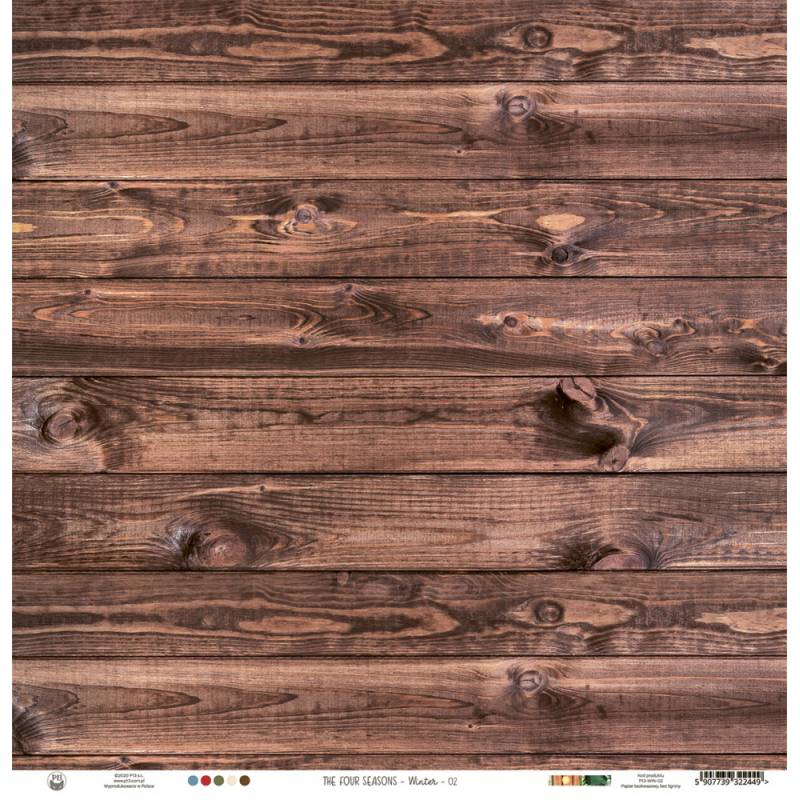 Paper 02 - The Four Seasons - Winter - 12â€œx12"