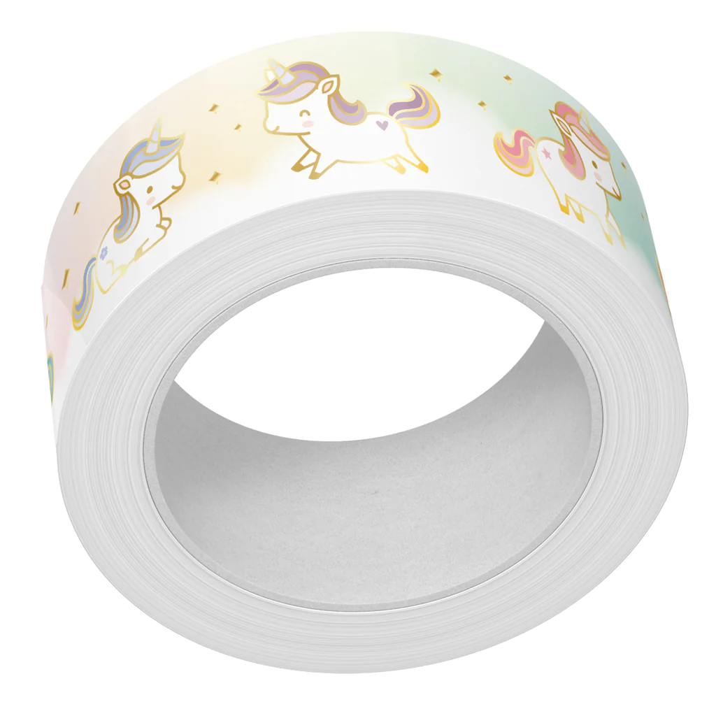 Unicorn Party Foiled - Washi Tape Unicorn Party Foiled - Washi Tape