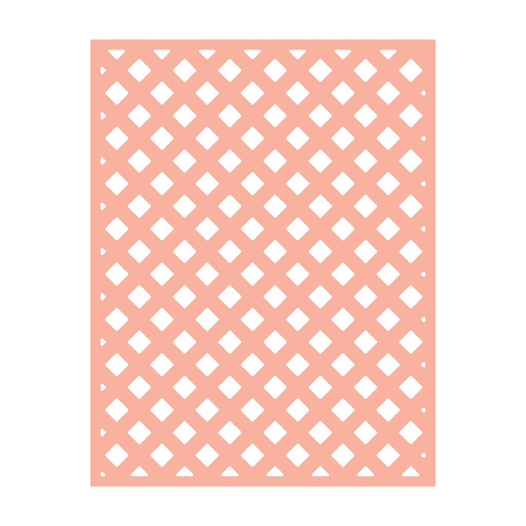 Garden Lattice Cover Plate - Base - Honey Cuts