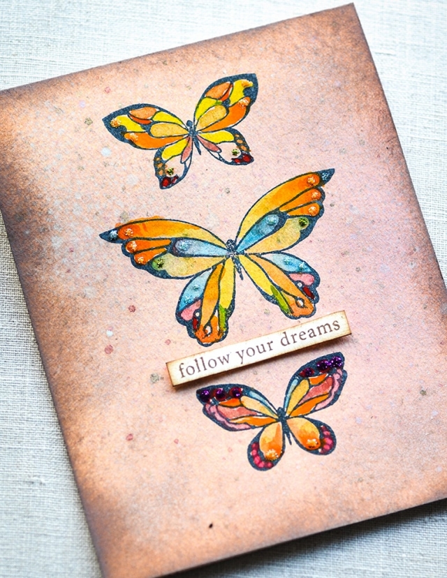 Lovely Butterflies - Clear Stamp and Die Set Lovely Butterflies - Clear Stamp and Die Set