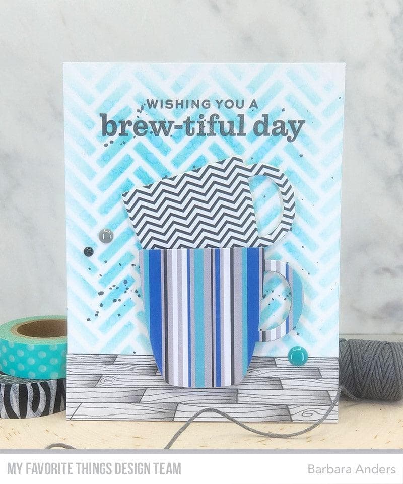 Herringbone Stencil - Stencil Herringbone Stencil - Stencil