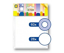 3D - Foam 2mm- Klebekissen Rund