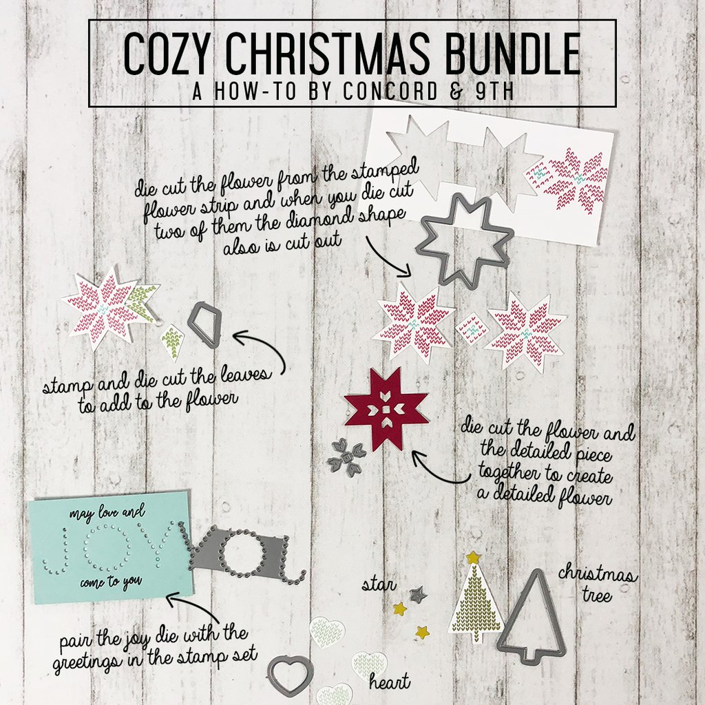 Cozy Christmas - Dies