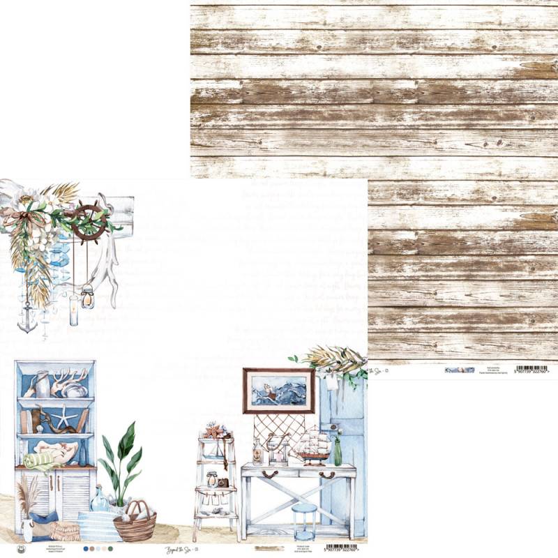 Paper 03 - Beyond the Sea - 12"x12" Paper 03 - Beyond the Sea - 12"x12"