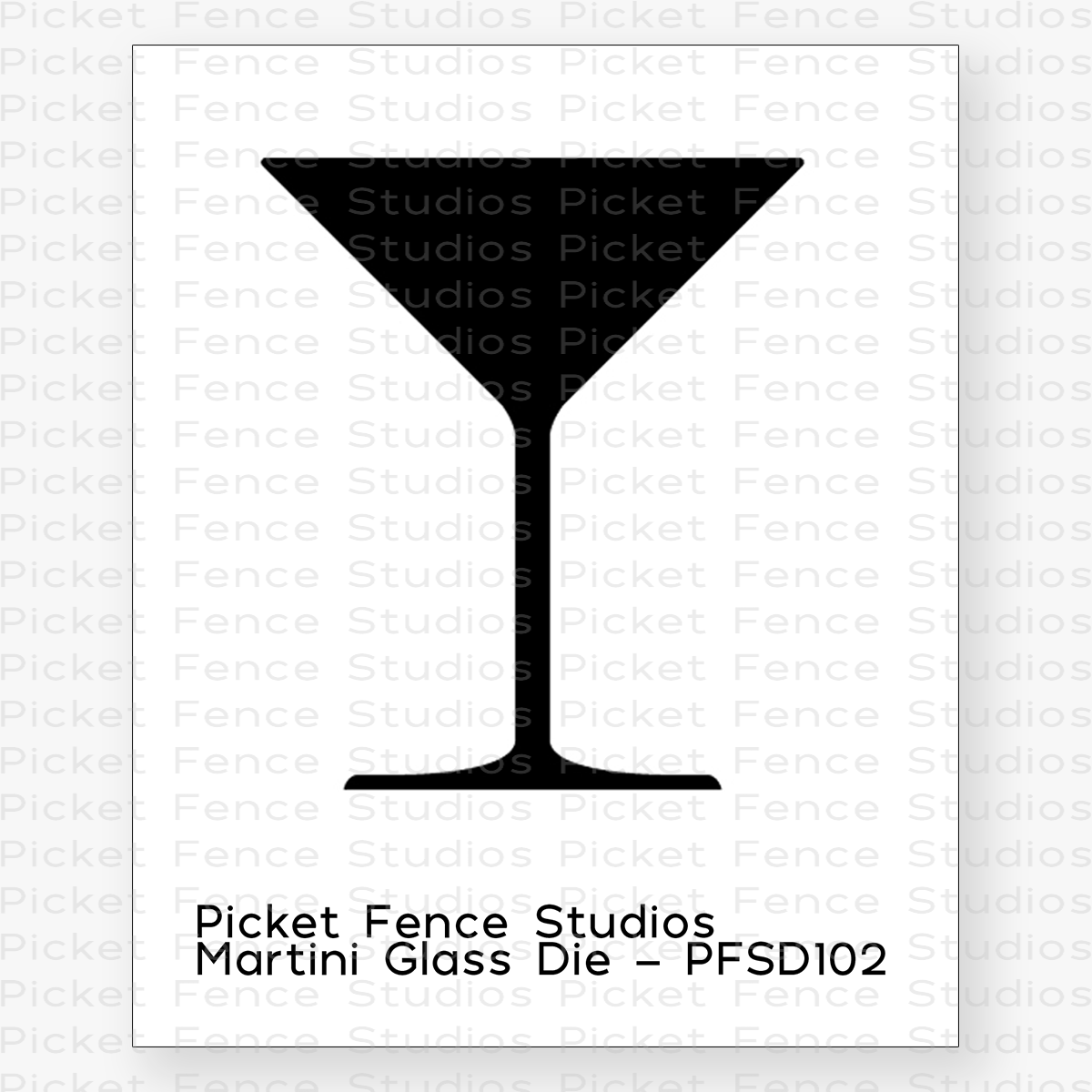 Martini Glass - Dies