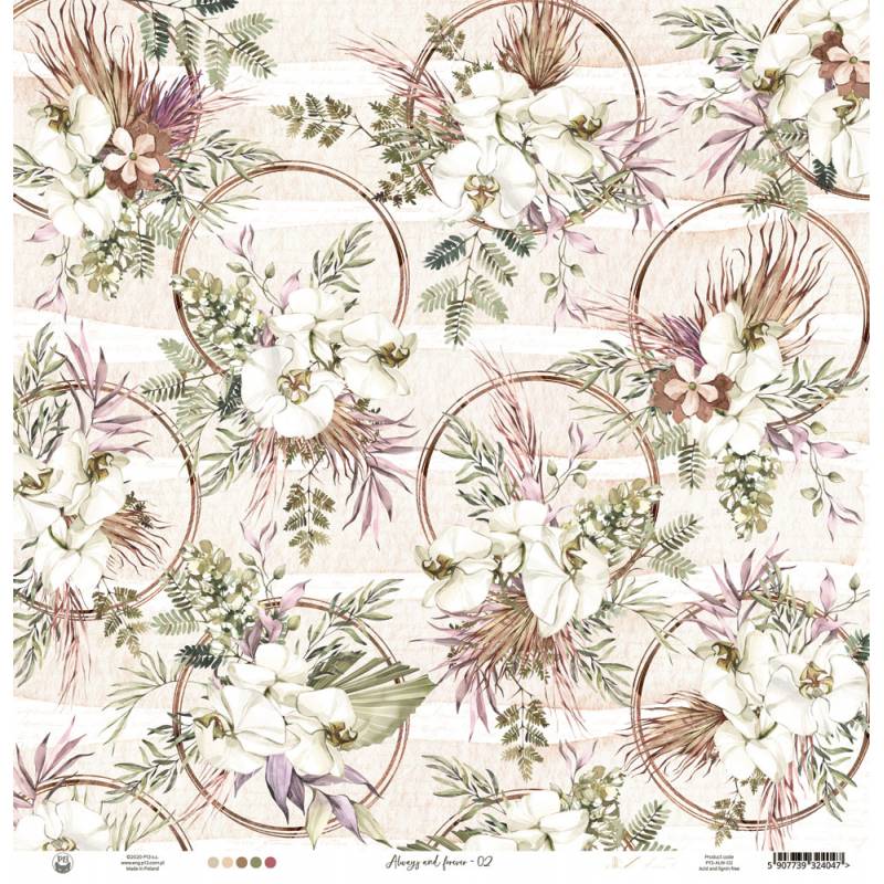 Paper 02 - 12"x12" - Always and Forever