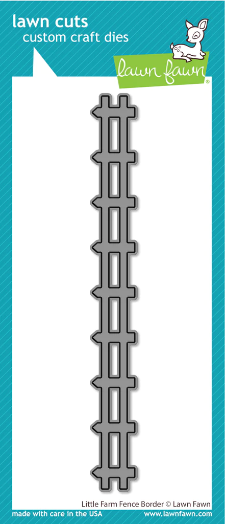 Little Farm Fence Border - Lawn Cuts