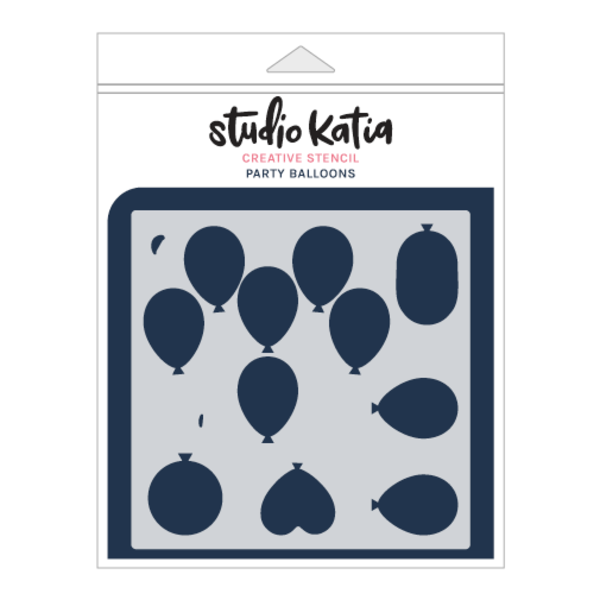 Birthday Balloons - Stencil Birthday Balloons - Stencil
