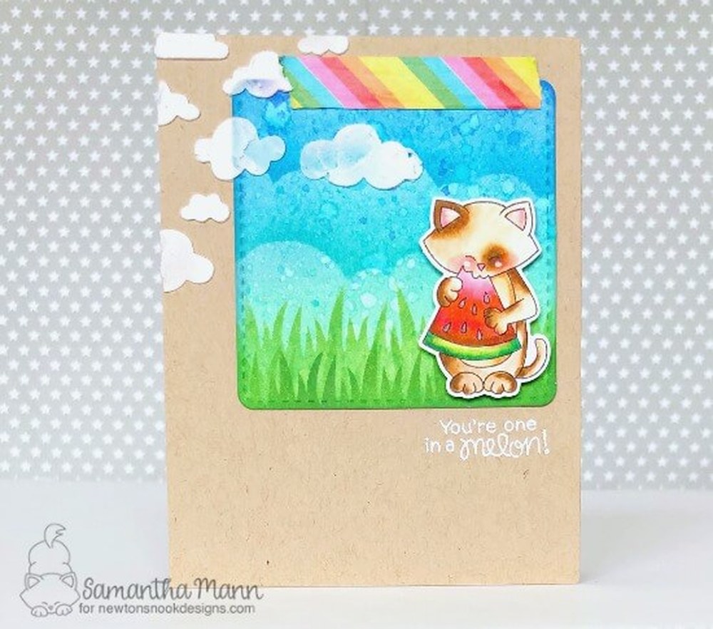 Hills & Grass - Stencil Hills & Grass - Stencil