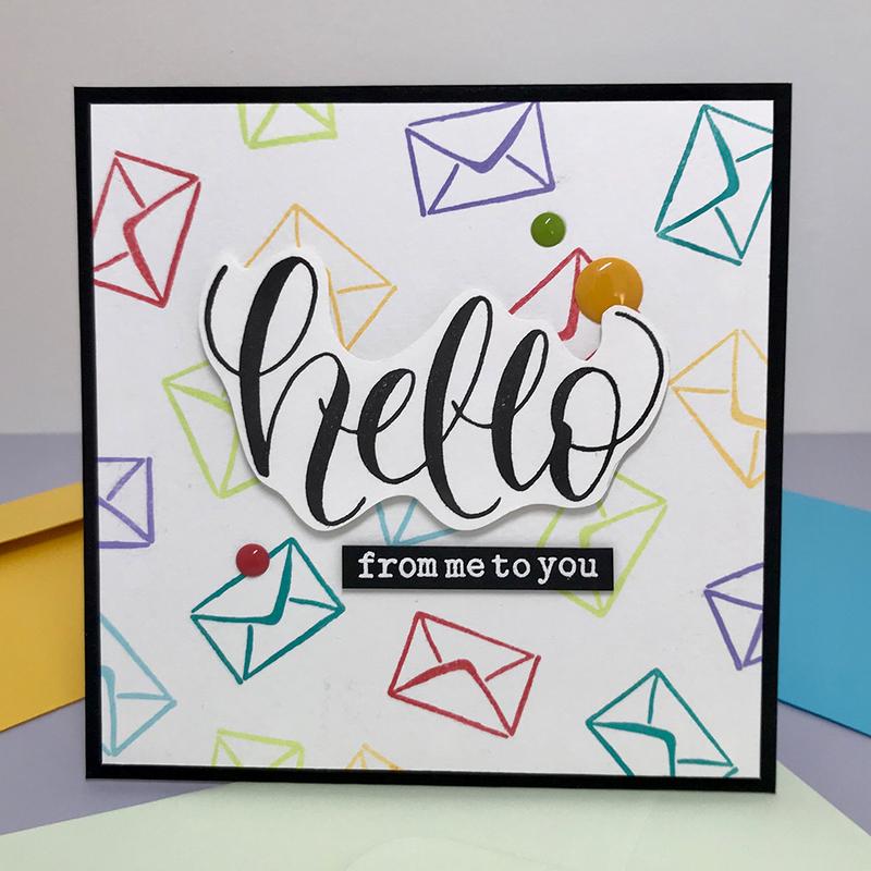 Hello - Clear Stamps Hello - Clear Stamps