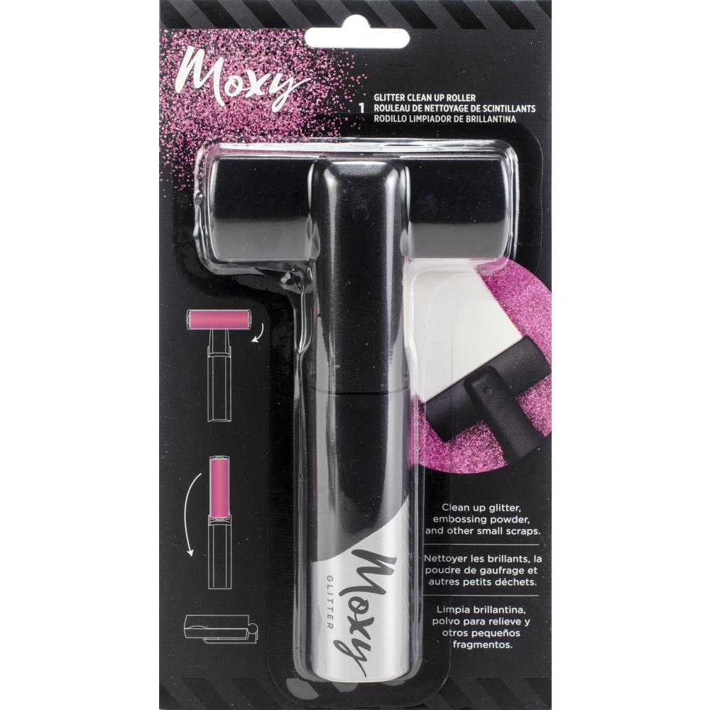 Moxy Clean Up Roller - Black & Pink