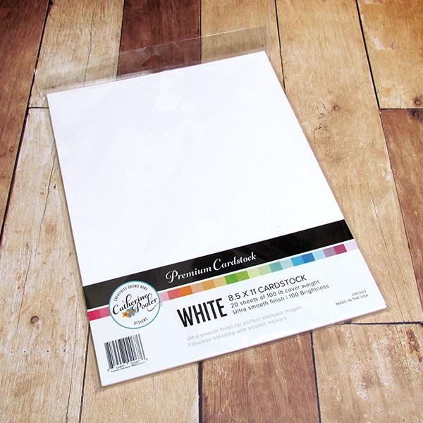 Premium Cardstock - White 8.5" x 11"