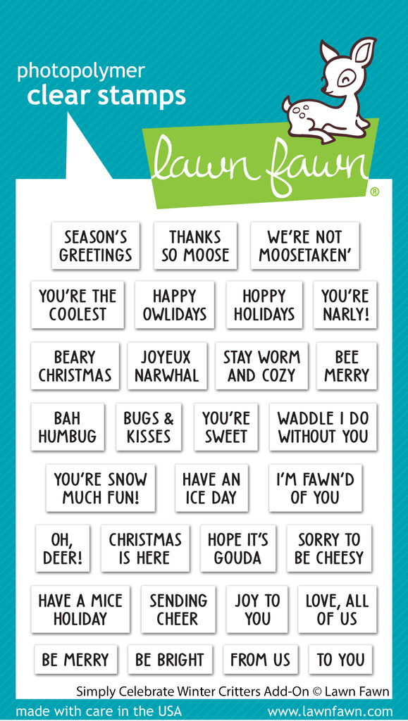 Simply Celebrate Winter Critters Add-On Simply Celebrate Winter Critters Add-On