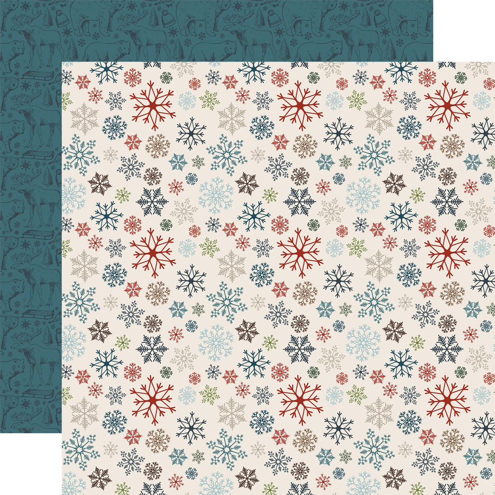 Whirling Snowflakes - Let it Snow - Carta Bella