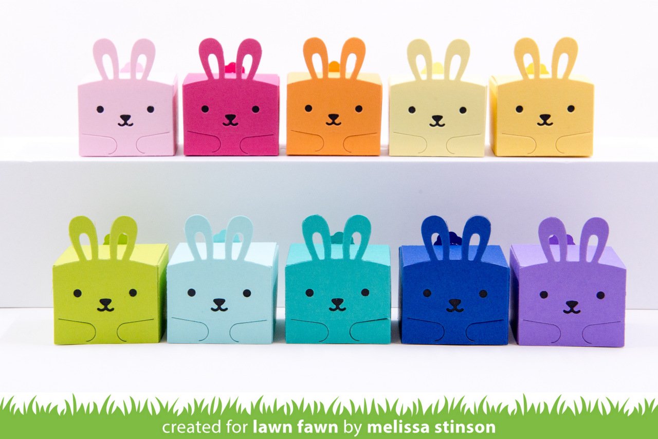 Tiny Gift Box Bunny Add-On - Lawn Cuts Tiny Gift Box Bunny Add-On - Lawn Cuts