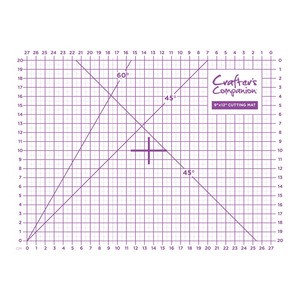 Crafter's Companion Self Healing Cutting Mat - 12" x 9"