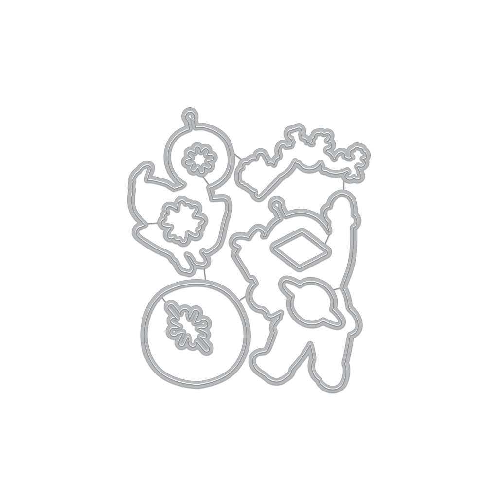 Out of This World Christmas - Hero Arts Frame Cut