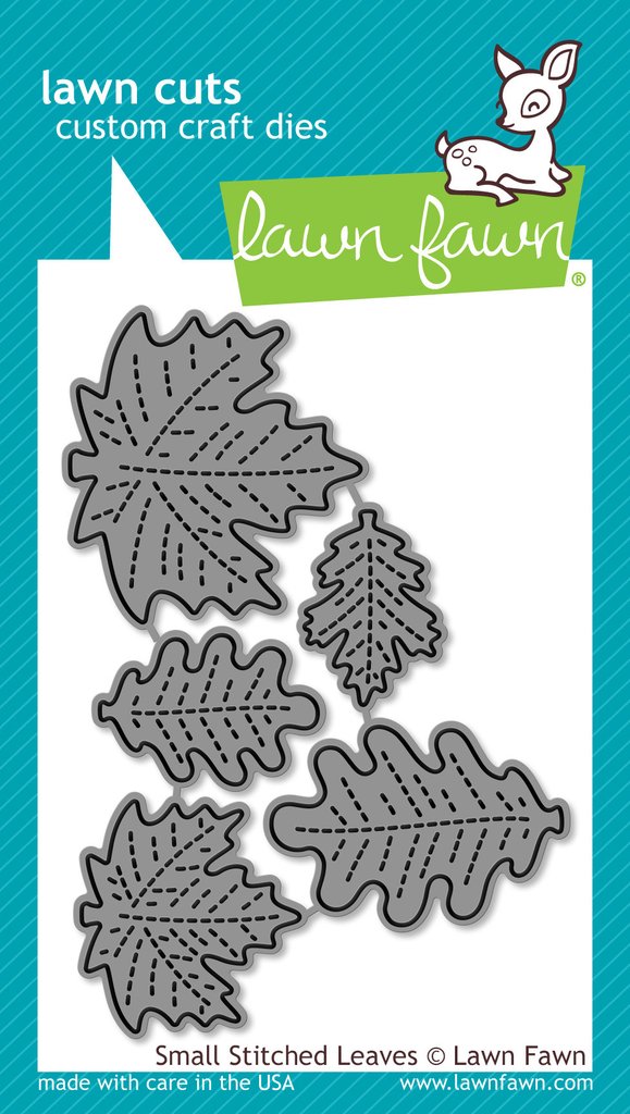 Small Stitched Leaves- lawn cuts Small Stitched Leaves- lawn cuts