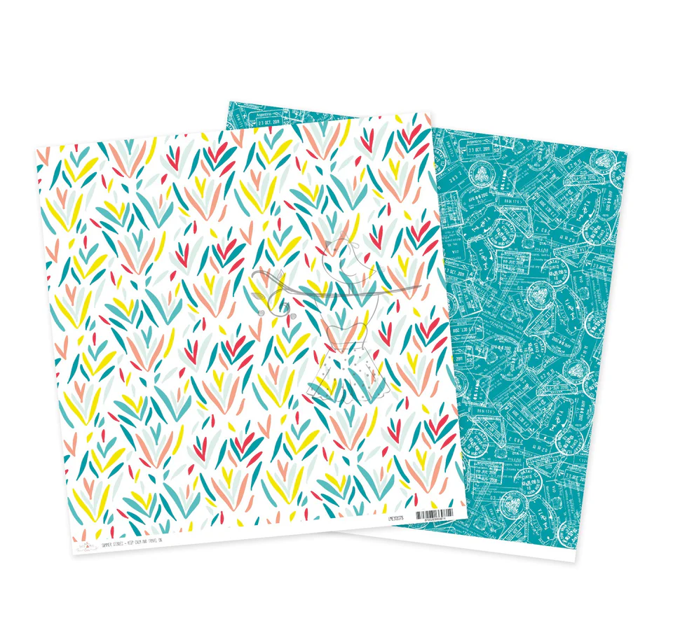 Keep Calm and Travel On - 12" - Summer Stories 2025 Keep Calm and Travel On - 12" - Summer Stories 2025