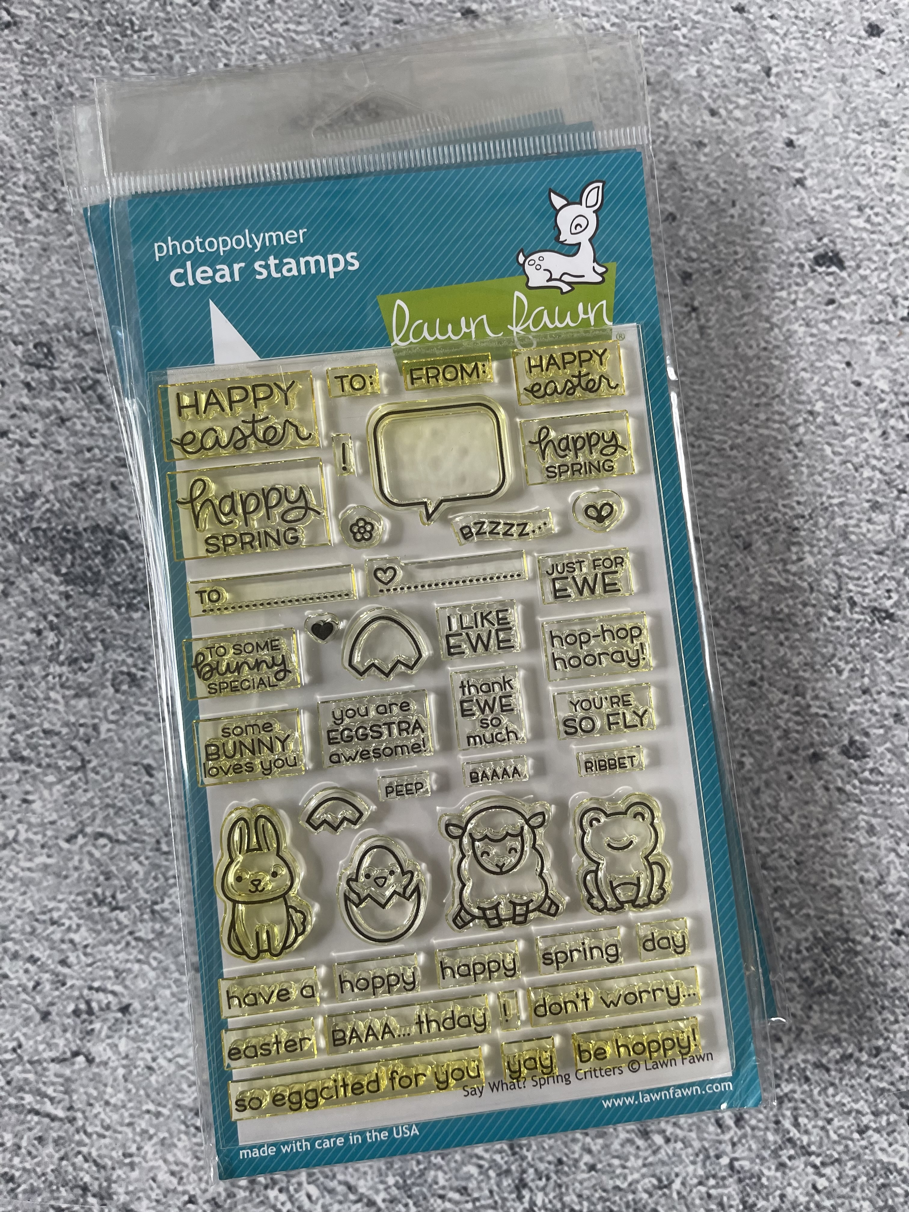 Say What? Spring Critters Say What? Spring Critters