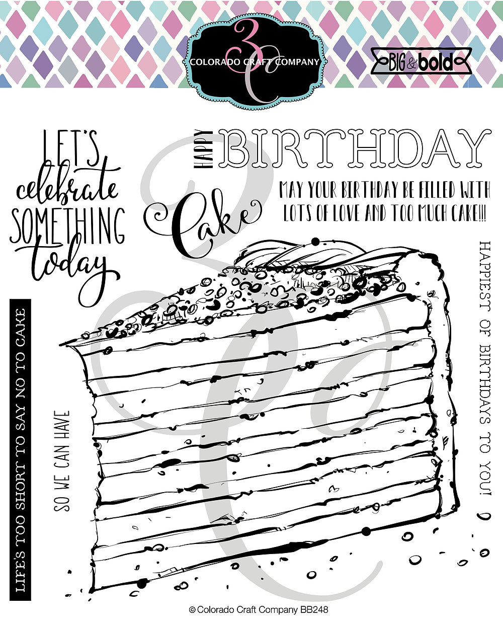 Birthday Cake - Big & Bold
