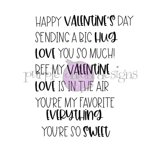 Love Sentiment Set (7 sentiments)