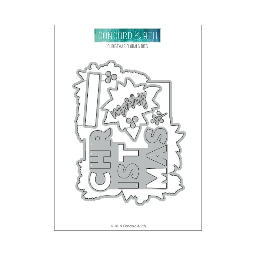 Christmas Florals - Dies