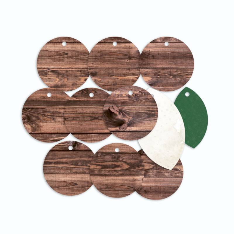 Decorative Tags 01 - The Four Seasons - Winter