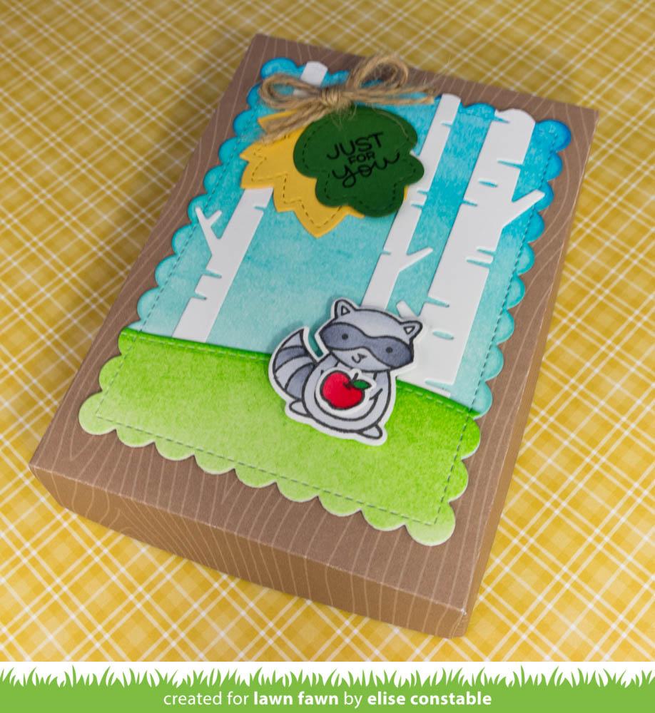 Outside in Stitched Scalloped Rectangle Stackables- lawn cuts Outside in Stitched Scalloped Rectangle Stackables- lawn cuts
