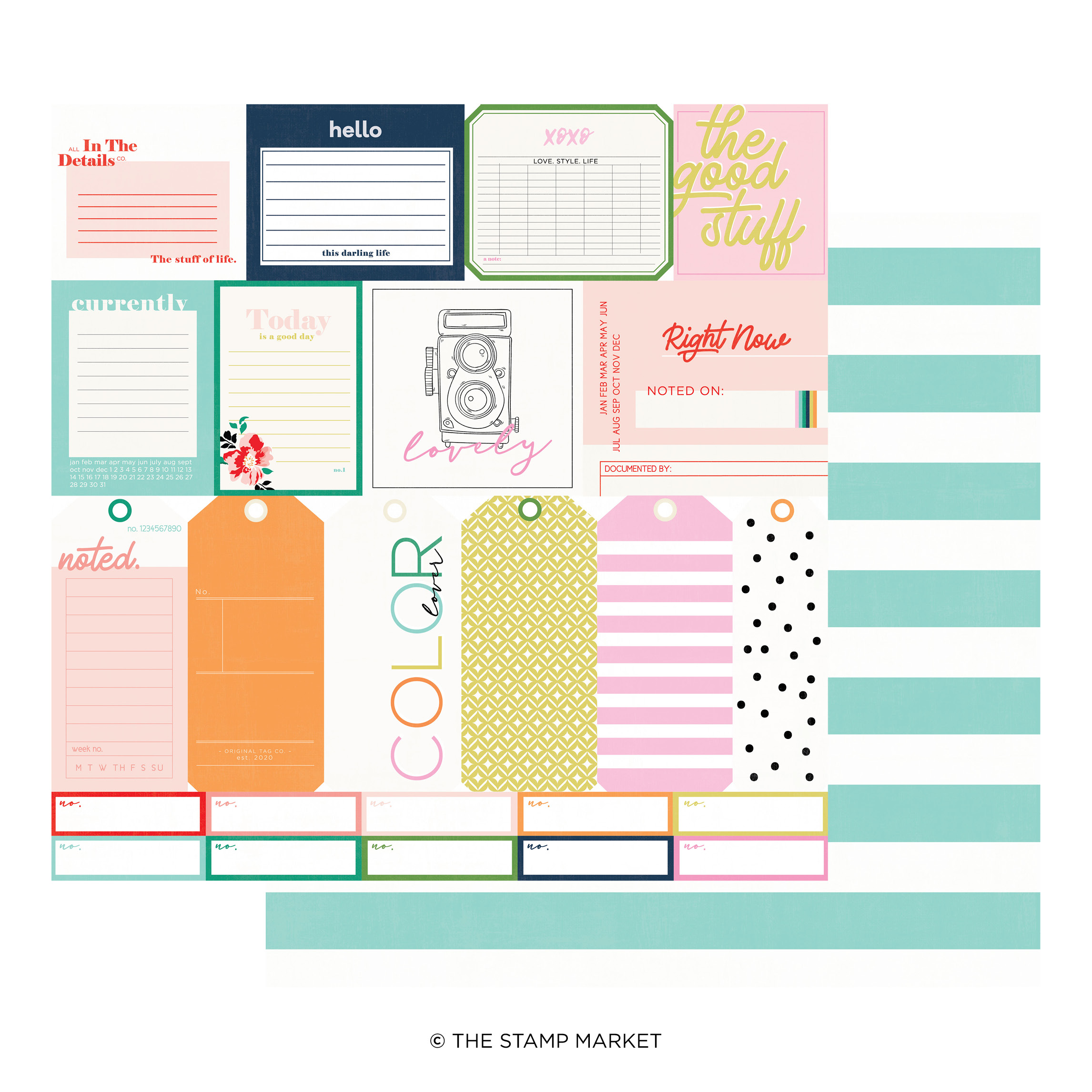 Miss Modern 12"x12" Paper Pack Miss Modern 12"x12" Paper Pack