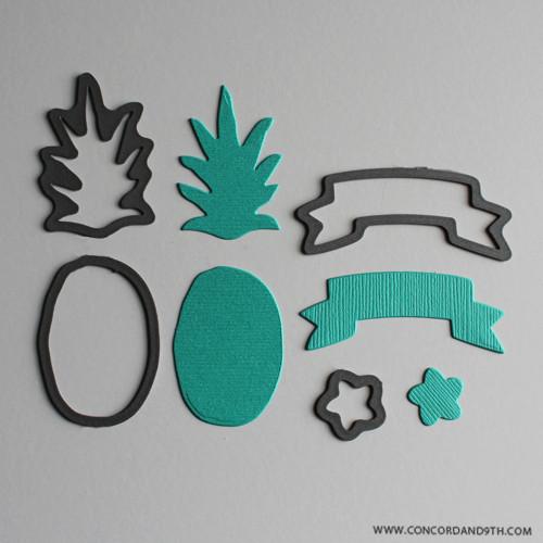 Pop Art Pineapple - Dies Pop Art Pineapple - Dies