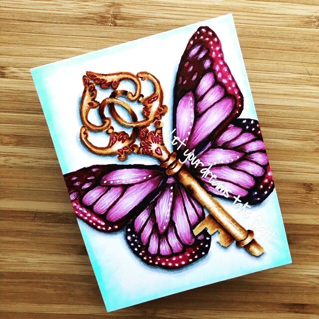 Butterfly Key - Big & Bold Butterfly Key - Big & Bold