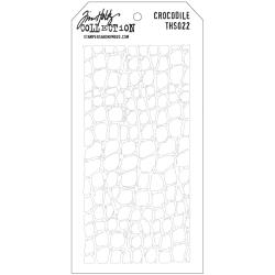 Crocodile - Tim Holtz Layering Stencil