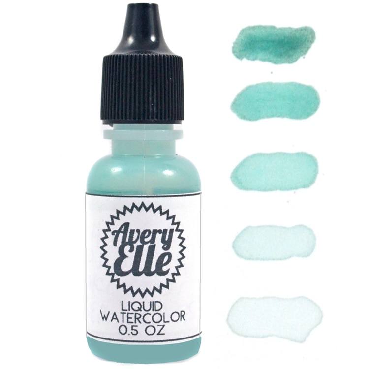 Sea Glas - Liquid Watercolor - Avery Elle