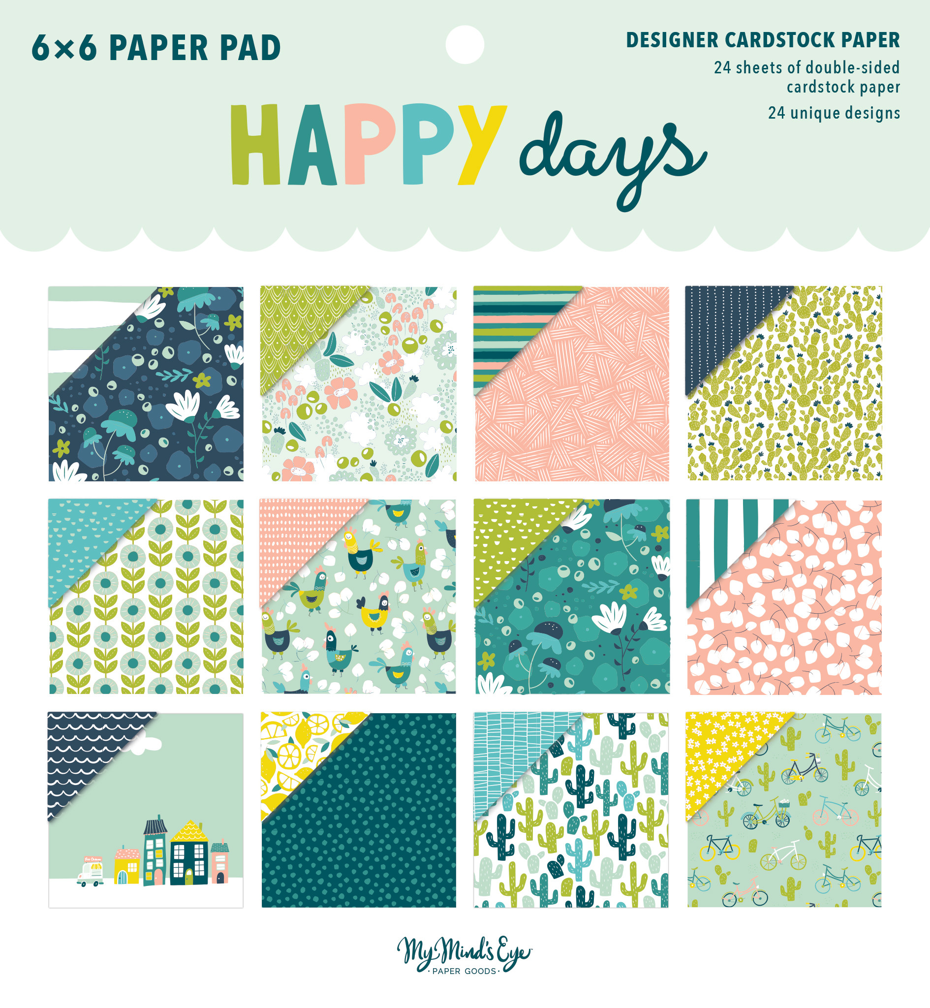 Paper Pad - Tutti Frutti Collection - My MindÂ´s Eye